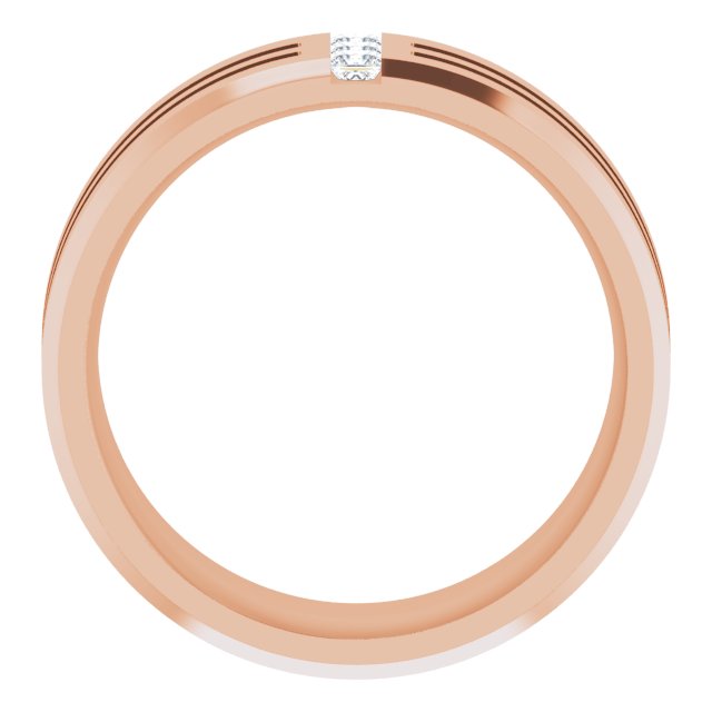 1/8 CTW Lab-Grown Diamond Band, 7.5 mm