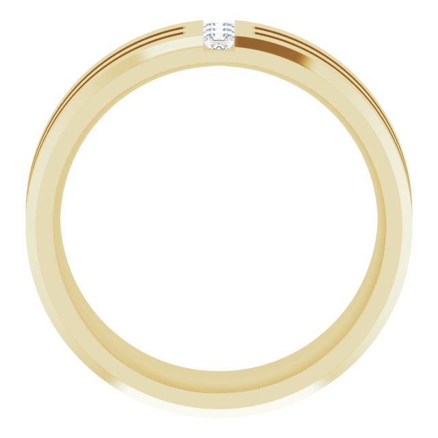 1/8 CTW Lab-Grown Diamond Band, 7.5 mm