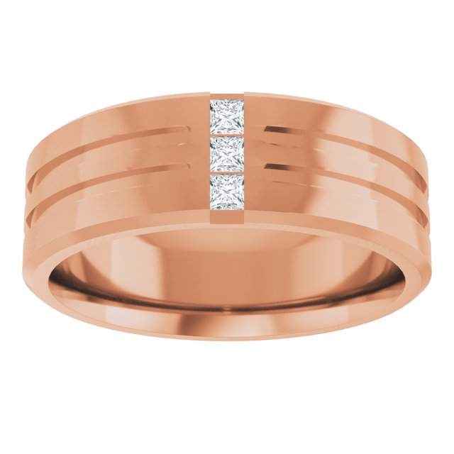 1/8 CTW Lab-Grown Diamond Band, 7.5 mm