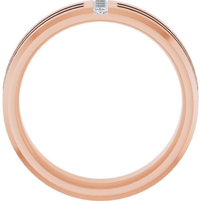 1/8 CTW Lab-Grown Diamond Band, 7.5 mm