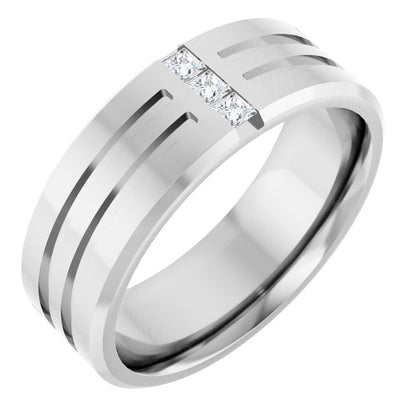 1/8 CTW Lab-Grown Diamond Band, 7.5 mm