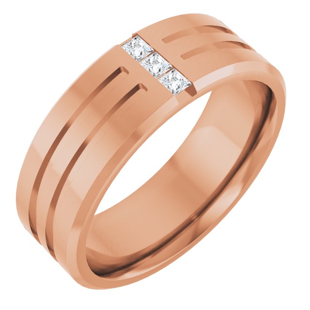 1/8 CTW Lab-Grown Diamond Band, 7.5 mm