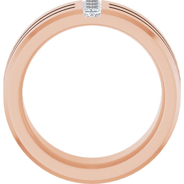 1/2 CTW Lab-Grown Diamond Band, 10.5 mm