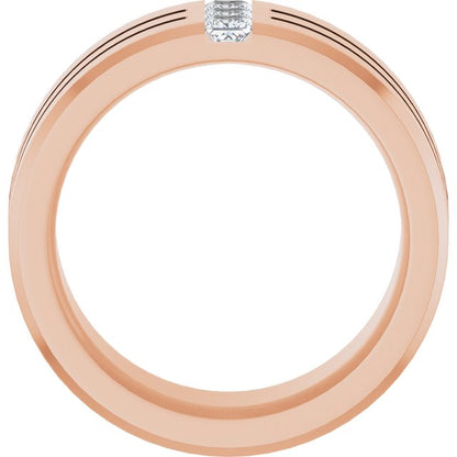 1/2 CTW Lab-Grown Diamond Band, 10.5 mm