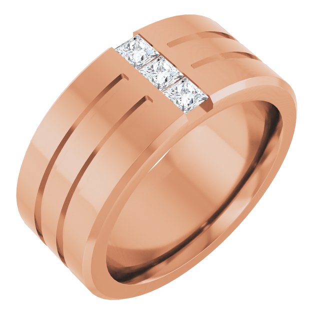 1/2 CTW Lab-Grown Diamond Band, 10.5 mm