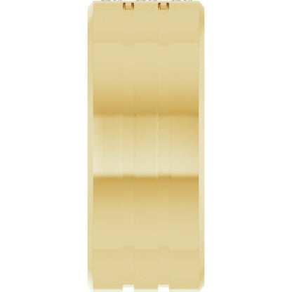 1/2 CTW Lab-Grown Diamond Band, 10.5 mm