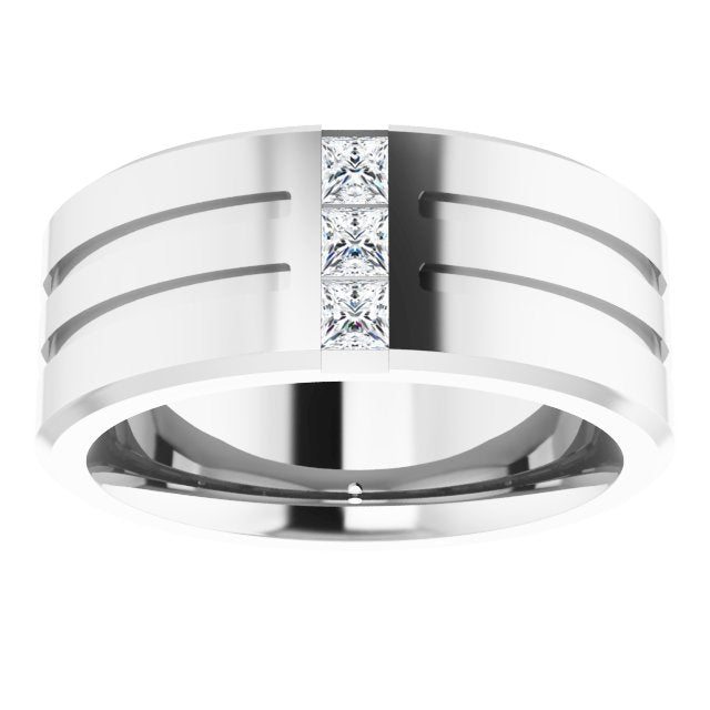 1/4 CTW Lab-Grown Diamond Band, 10.5 mm