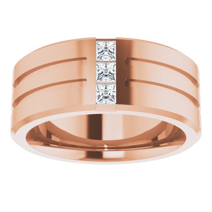 1/4 CTW Lab-Grown Diamond Band, 10.5 mm
