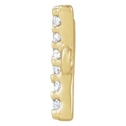 .04 CTW Natural Diamond Initial Link