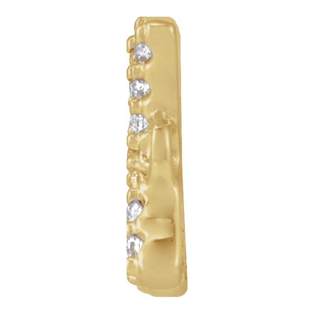 .04 CTW Natural Diamond Initial Link
