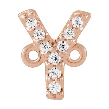 .04 CTW Natural Diamond Initial Link