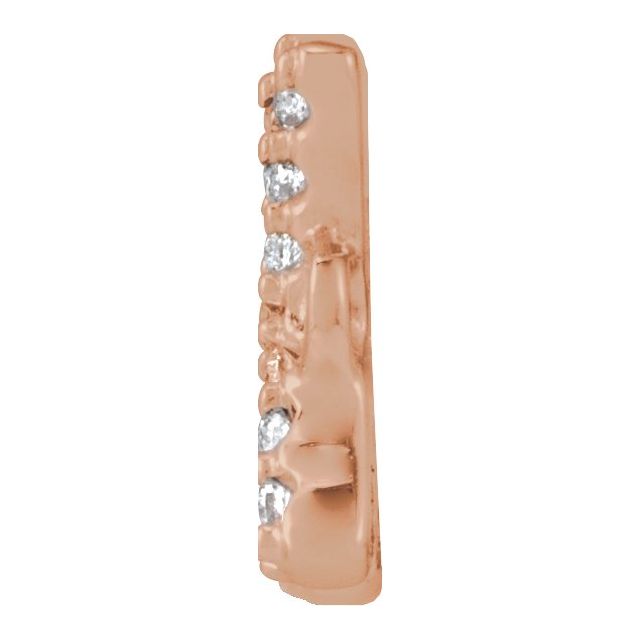 .04 CTW Natural Diamond Initial Link
