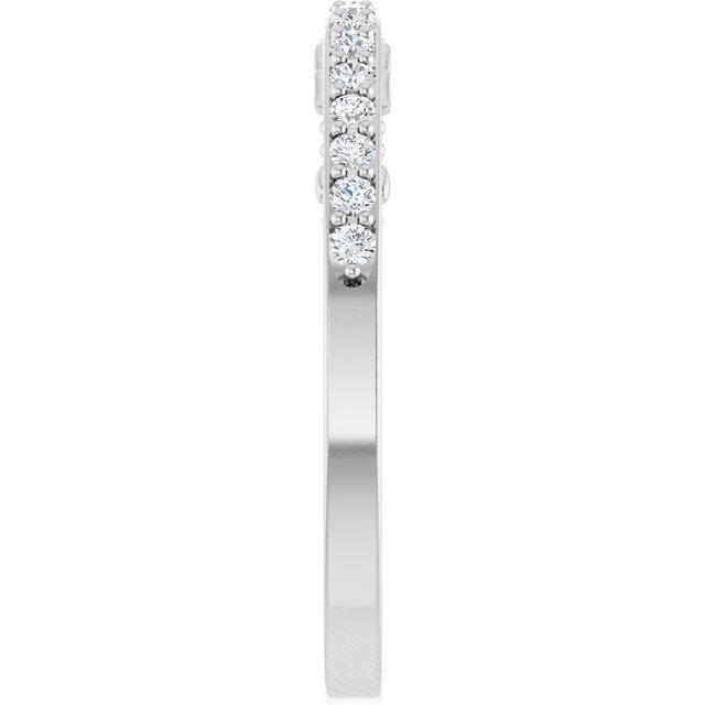 1/4 CTW Natural Diamond Anniversary Band, 3.5 x 2.5 mm