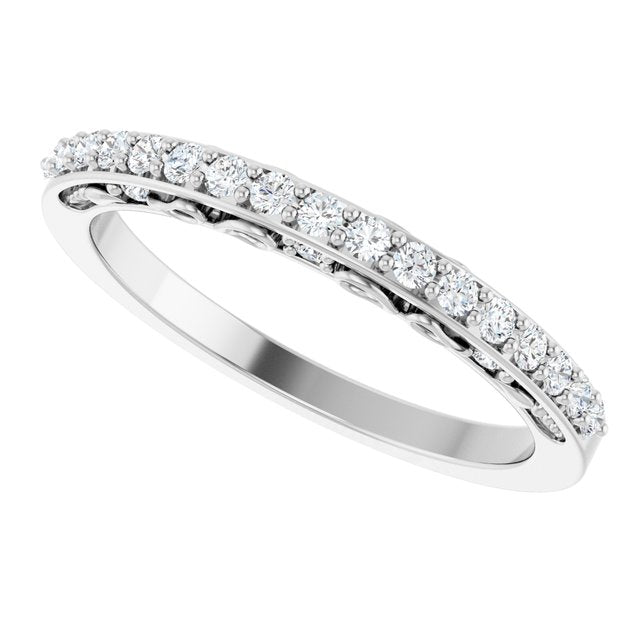 1/4 CTW Lab-Grown Diamond Anniversary Band