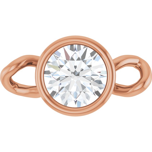 1/6 CT Natural Diamond Bezel-Set Link, 4.25 mm x 8.23 mm