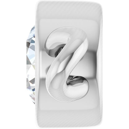 1/10 CT Natural Diamond Bezel-Set Link, 4 mm x 7.99 mm