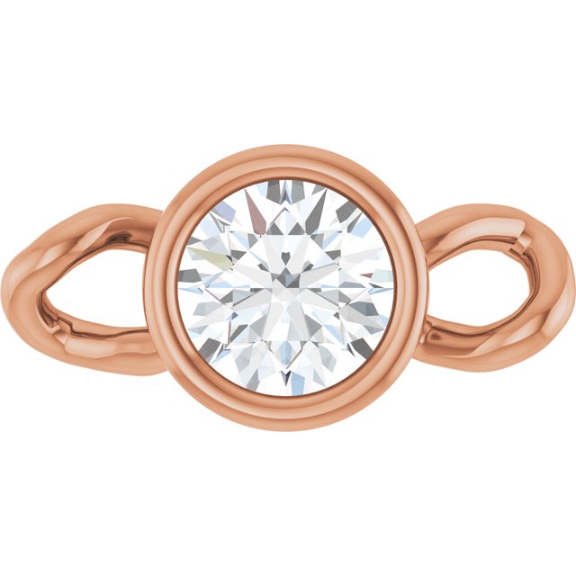 1/10 CT Natural Diamond Bezel-Set Link, 4 mm x 7.99 mm
