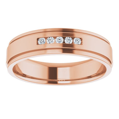 1/10 CTW Lab-Grown Diamond Band, 5.7 mm