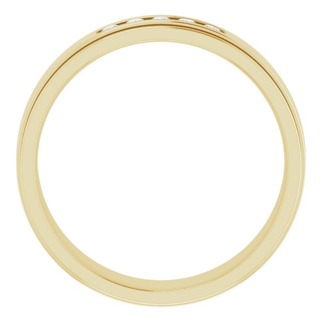 1/6 CTW Lab-Grown Diamond Band, 6 mm