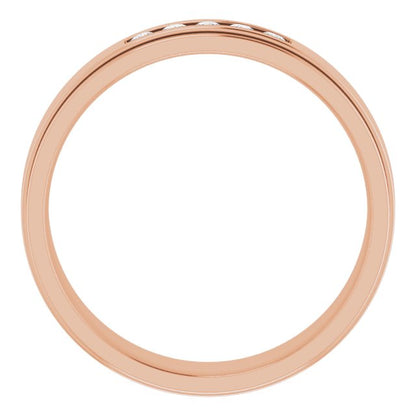 1/6 CTW Lab-Grown Diamond Band, 6 mm