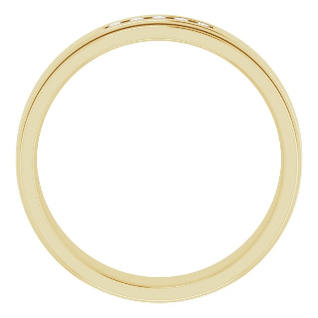 1/10 CTW Lab-Grown Diamond Band, 5.7 mm