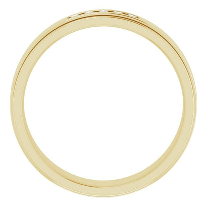 1/10 CTW Lab-Grown Diamond Band, 5.7 mm