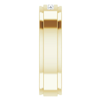 1/6 CTW Natural Diamond Band, 6 mm