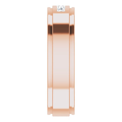 1/6 CTW Natural Diamond Band, 6 mm
