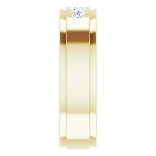 1/3 CTW Natural Diamond Band, 6.5 mm