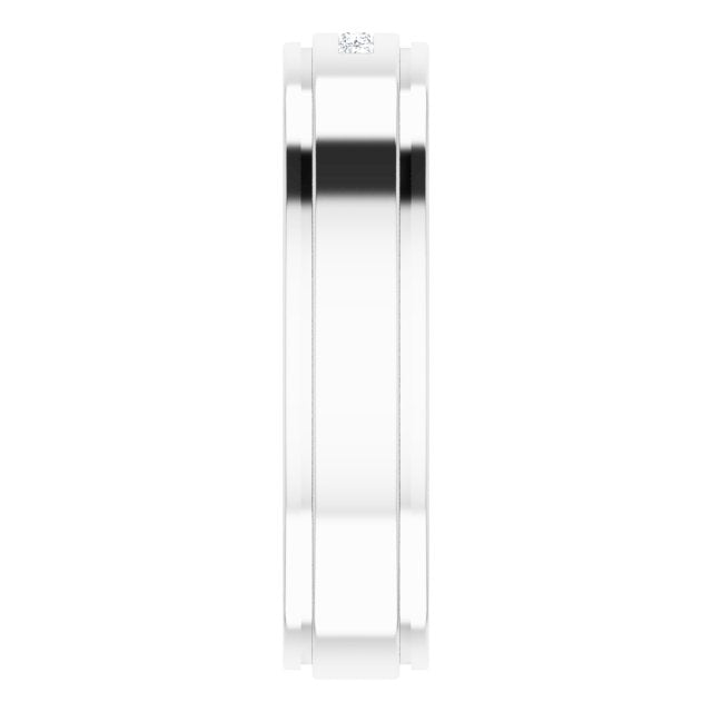 .08 CTW Natural Diamond Band, 5.5 mm