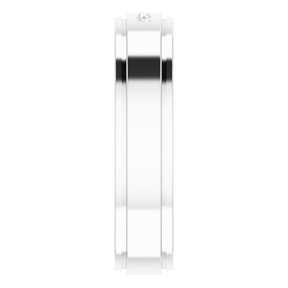 .08 CTW Natural Diamond Band, 5.5 mm