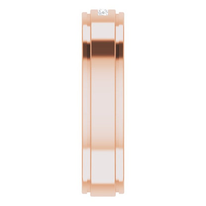 .08 CTW Lab-Grown Diamond Band, 5.5 mm