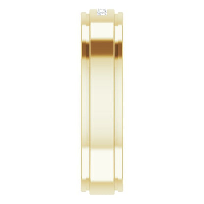 .08 CTW Natural Diamond Band, 5.5 mm