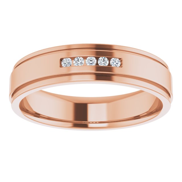 .08 CTW Lab-Grown Diamond Band, 5.5 mm