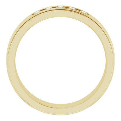 1/3 CTW Lab-Grown Diamond Band, 6.5 mm