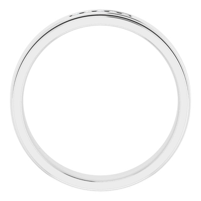 .08 CTW Natural Diamond Band, 5.5 mm