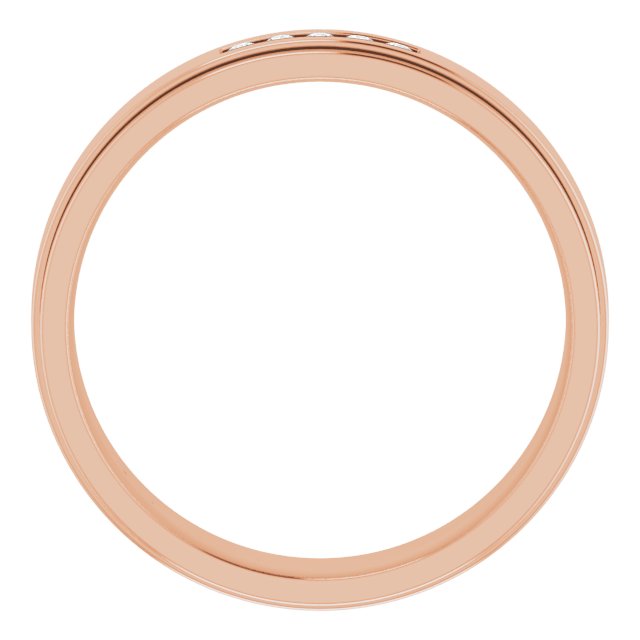 .08 CTW Natural Diamond Band, 5.5 mm