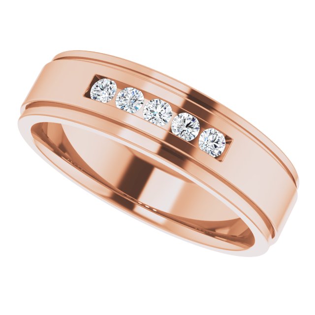 1/5 CTW Lab-Grown Diamond Band, 6.25 mm