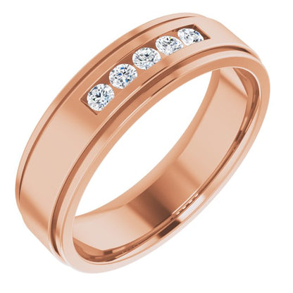 1/5 CTW Lab-Grown Diamond Band, 6.25 mm