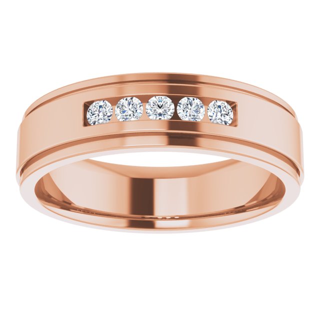 1/5 CTW Lab-Grown Diamond Band, 6.25 mm