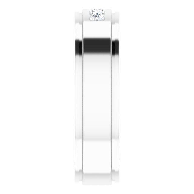1/5 CTW Natural Diamond Band, 6.25 mm