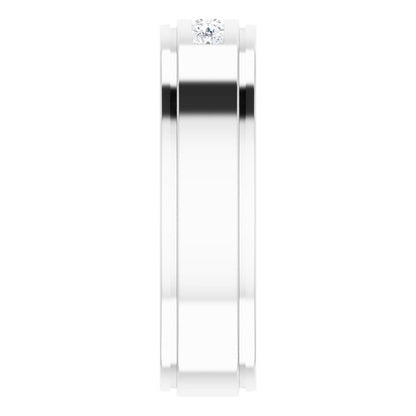 1/5 CTW Natural Diamond Band, 6.25 mm