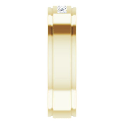 1/5 CTW Natural Diamond Band, 6.25 mm
