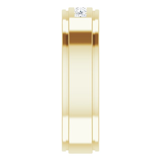 1/5 CTW Lab-Grown Diamond Band, 6.25 mm