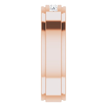 1/5 CTW Natural Diamond Band, 6.25 mm