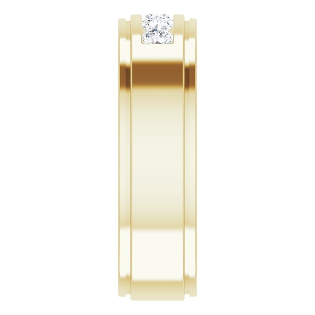 1/2 CTW Natural Diamond Band, 7 mm