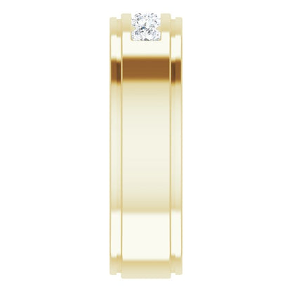 1/2 CTW Natural Diamond Band, 7 mm