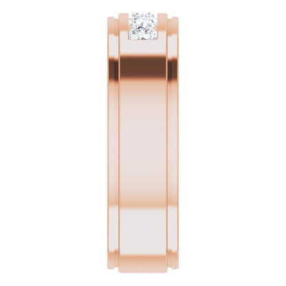 1/2 CTW Lab-Grown Diamond Band, 7 mm