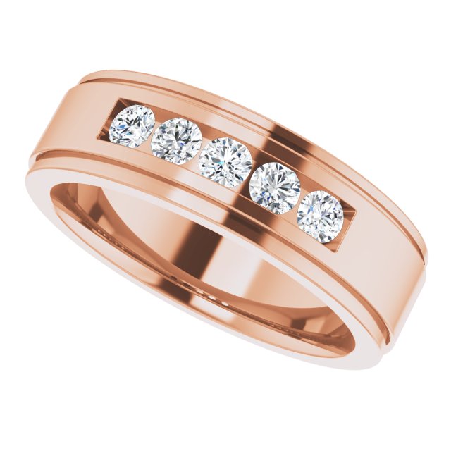 1/2 CTW Lab-Grown Diamond Band, 7 mm