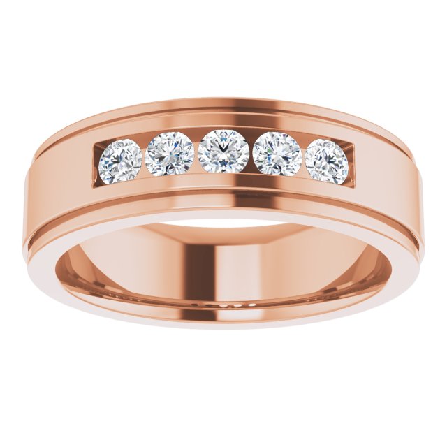 1/2 CTW Lab-Grown Diamond Band, 7 mm